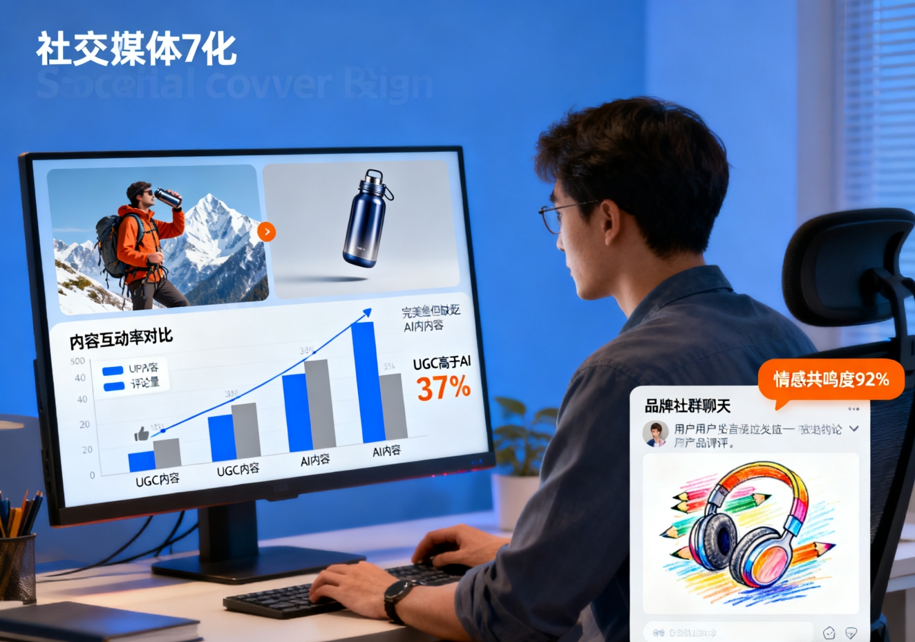 社交媒体营销：为什么运营者更偏爱用户内容而非 AI？