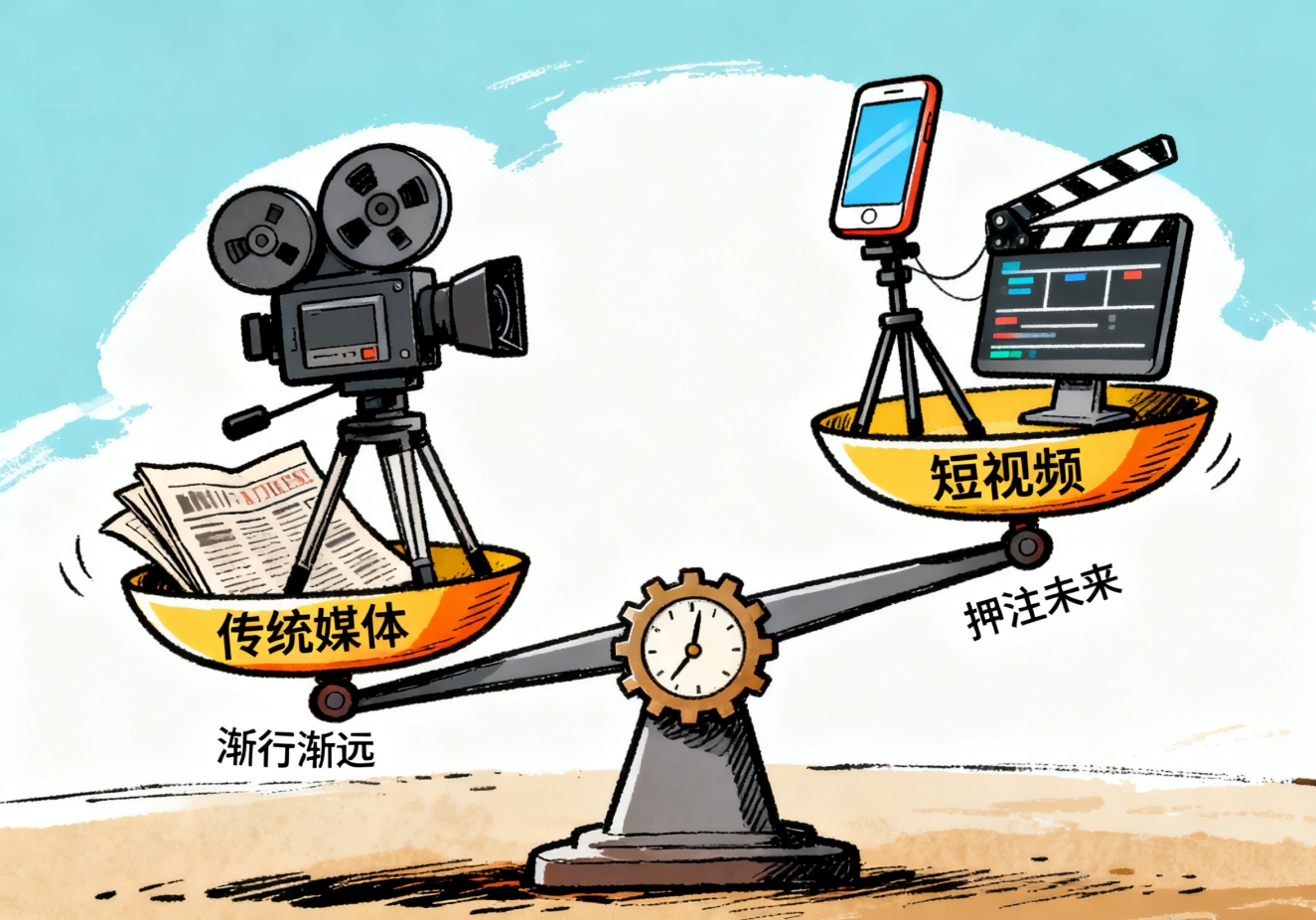 传统媒体 “押注” 短视频：拯救流失的年轻观众，线性电视时代渐行渐远