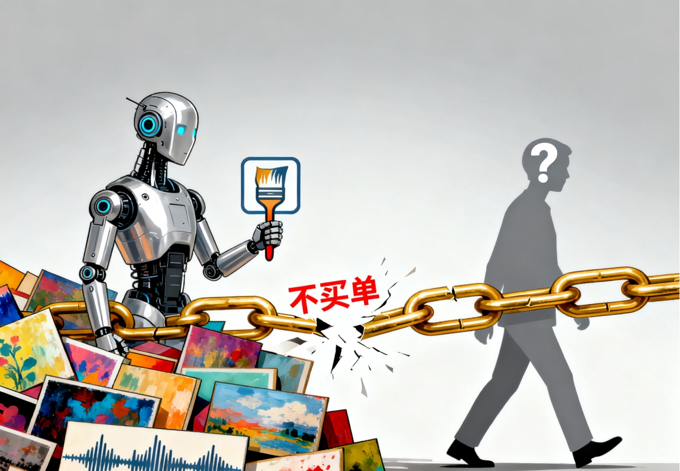 AI创作遇冷：消费者为何不买单？