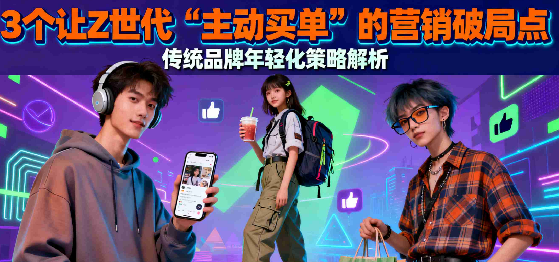传统品牌年轻化：3 个让 Z 世代 “主动买单” 的营销破局点